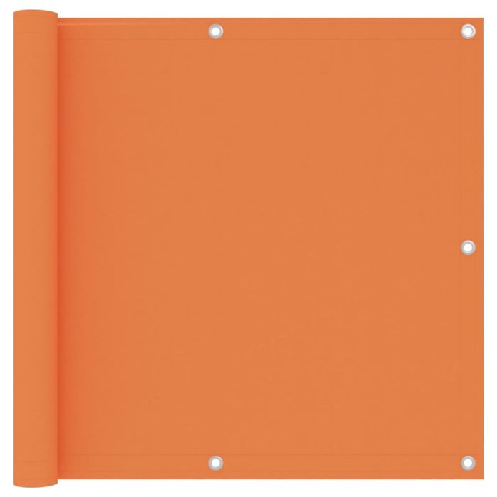 Balcony Screen Orange 90x400 cm Oxford Fabric