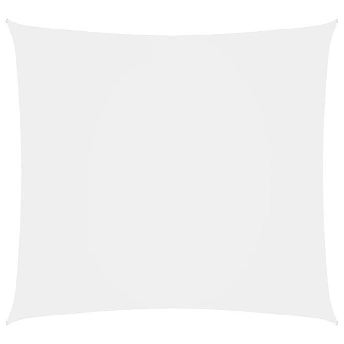 Sunshade Sail Oxford Fabric Rectangular 2x2.5 m White