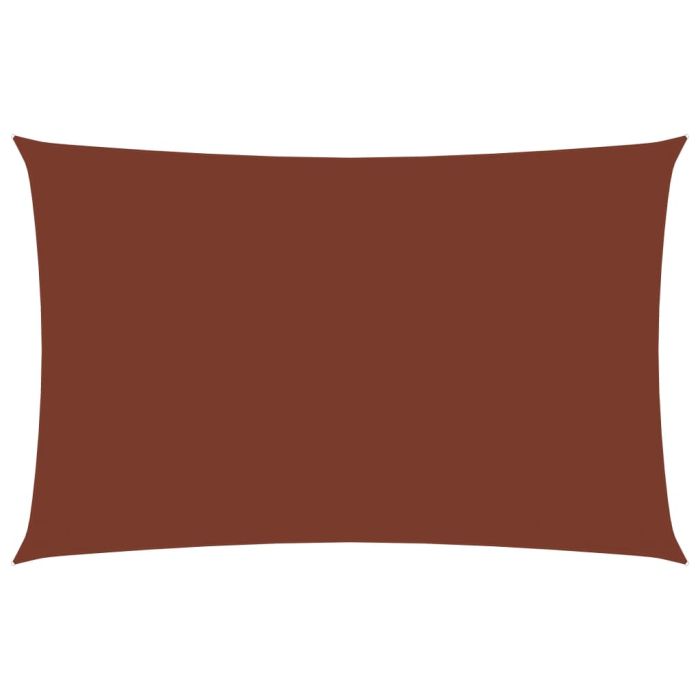 Sunshade Sail Oxford Fabric Rectangular 2x4.5 m Terracotta