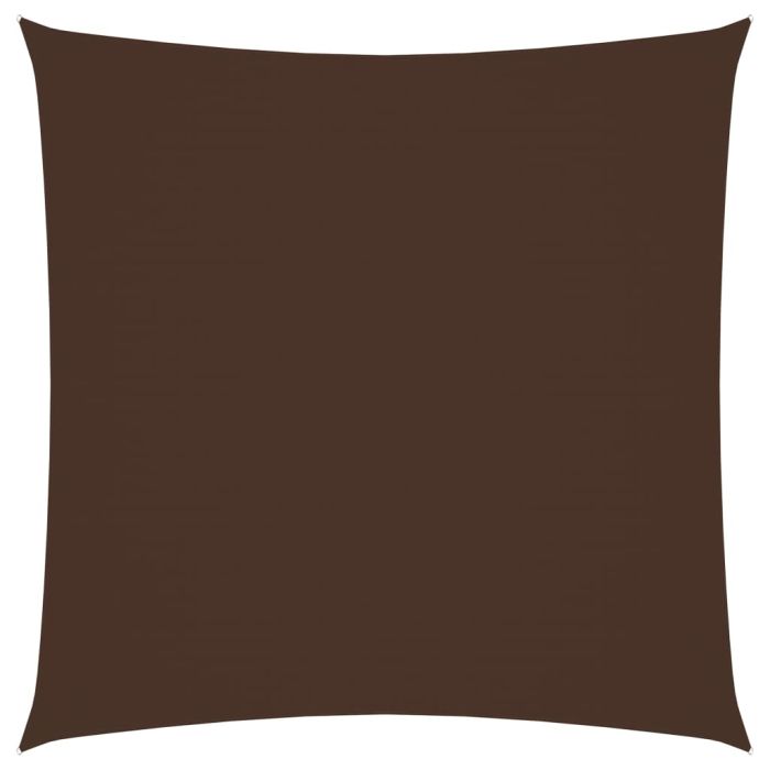 Sunshade Sail Oxford Fabric Square 2.5x2.5 m Brown