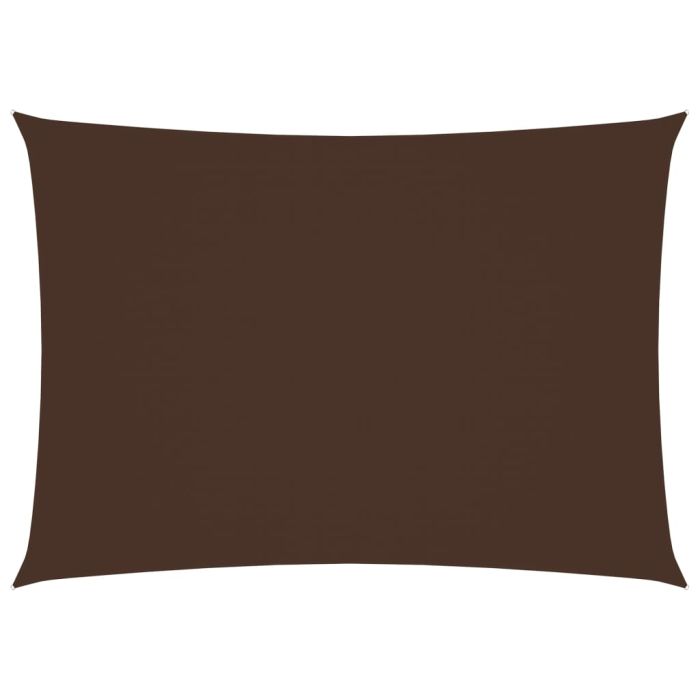 Sunshade Sail Oxford Fabric Rectangular 3.5x5 m Brown