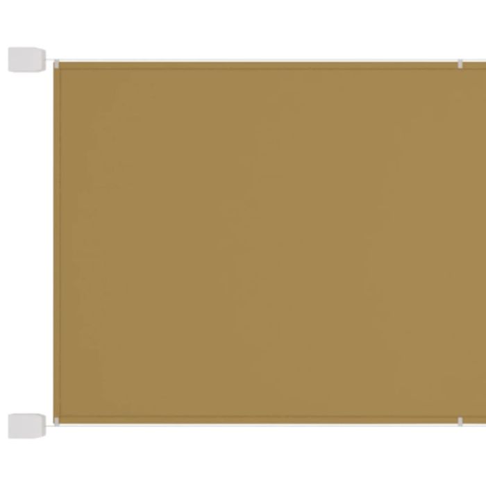 Vertical Awning Beige 60x1200 cm Oxford Fabric