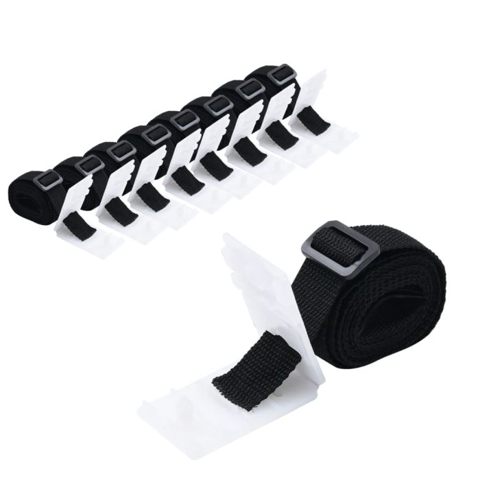 Universal Pool Cover Roller Attachments 8 Pcs 1.8 m