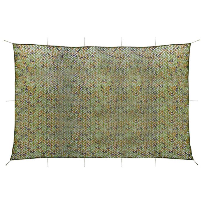 Camouflage Net with Storage Bag 4x5 m Green