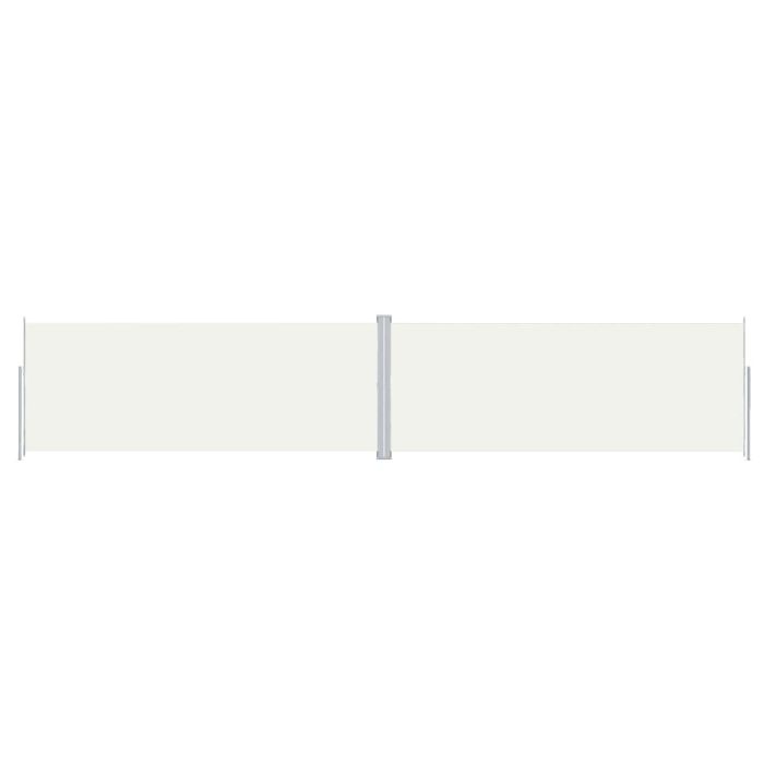 Retractable Side Awning Cream 200x1000 cm