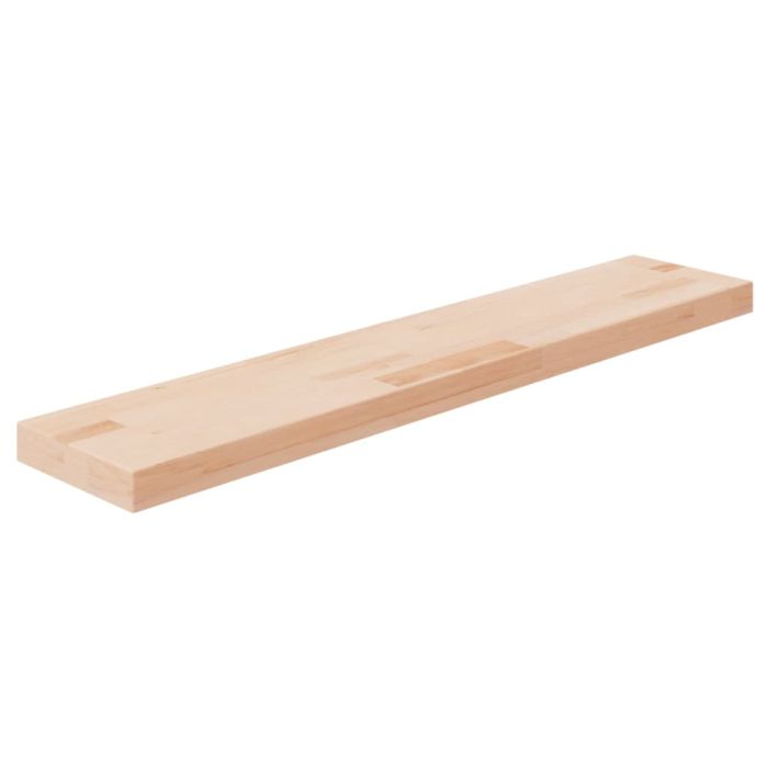 Shelf Board - Untreated Solid Oak Wood