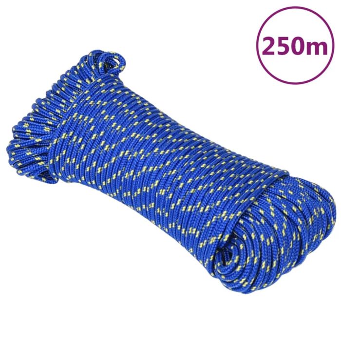 Boat Rope Blue 5 mm 250 m Polypropylene