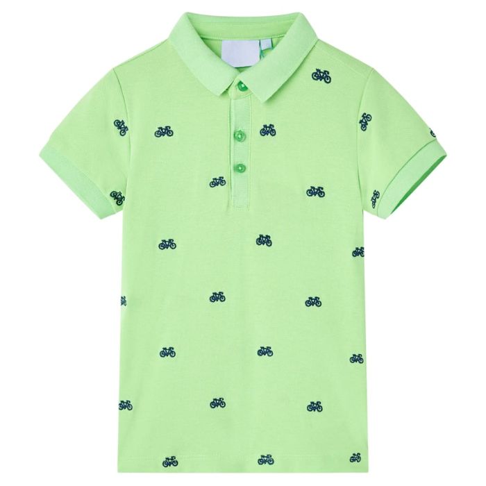 Kids' Polo ShirtÂ  Neon Green 140