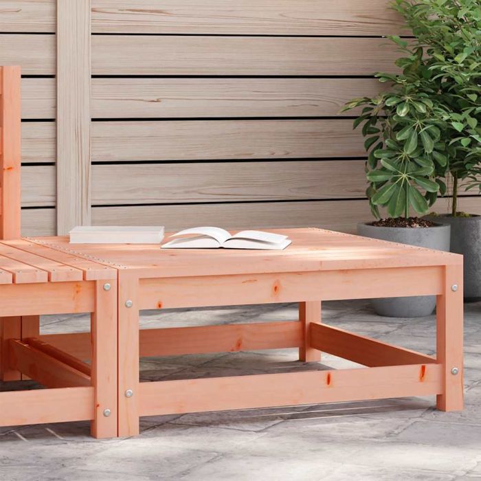 Garden Footstool 70x70x30 cm Solid Wood Douglas