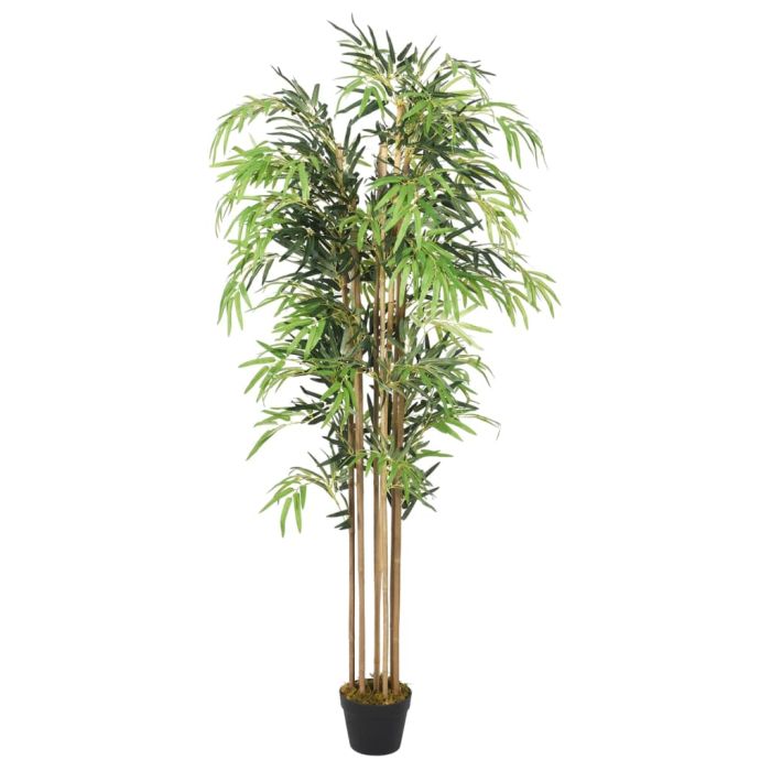 Artificial Bamboo Tree 730 Leaves 120cm Green