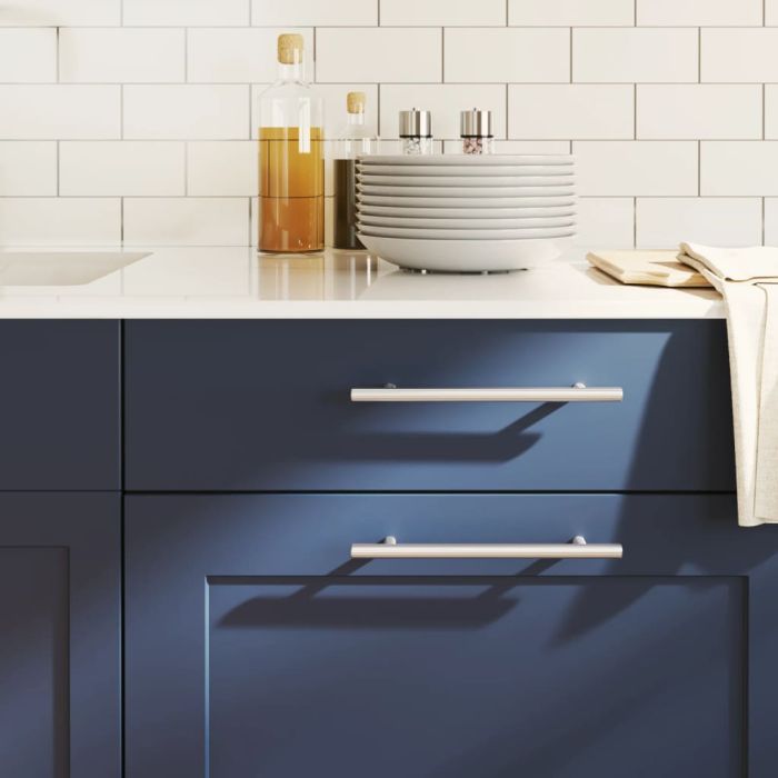 Cabinet Handles 20 Pcs Silver 160mm Stainless Steel