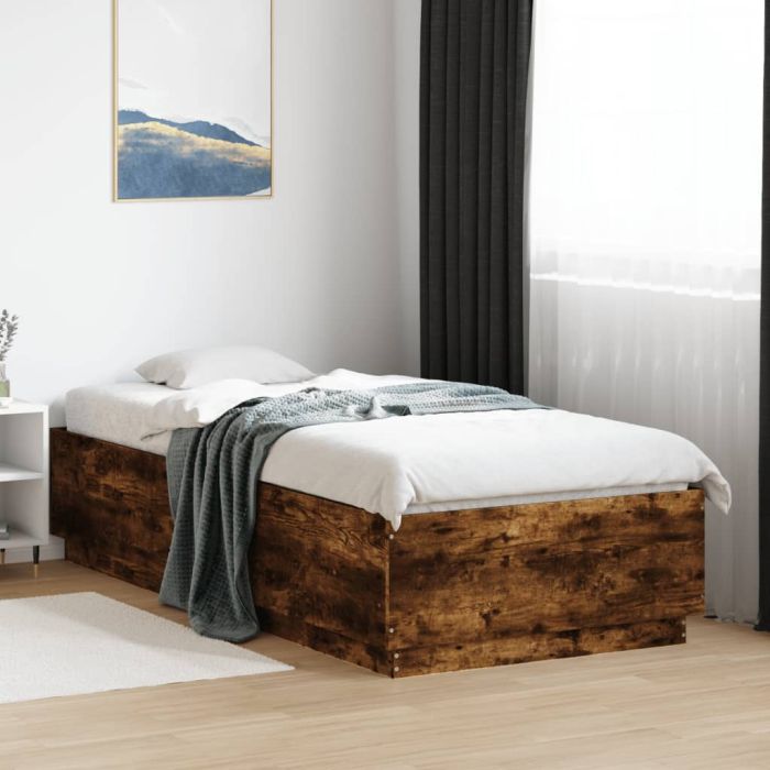 Bedframe Smoked Oak 90x200cm
