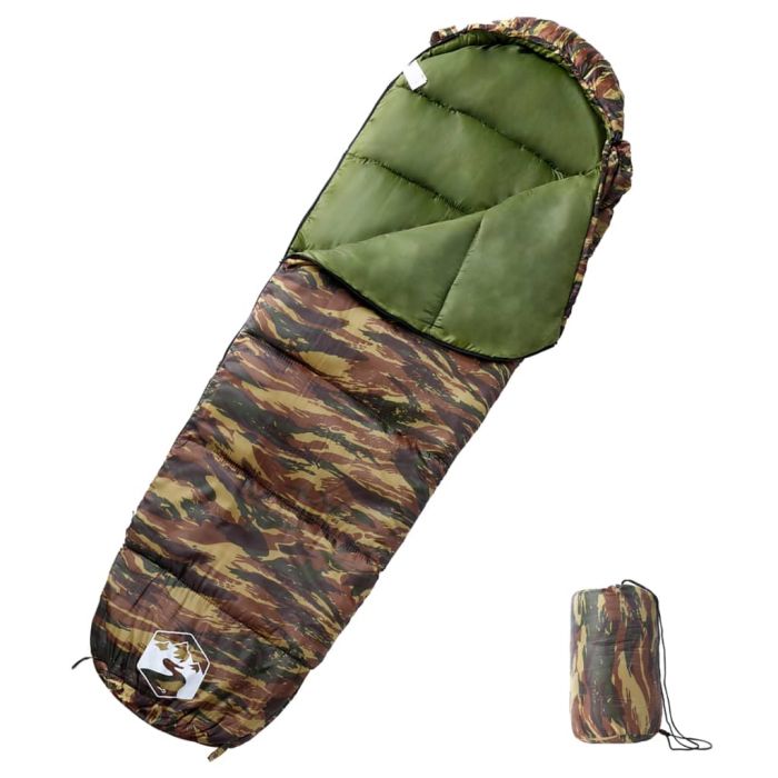 Mummy Sleeping Bag for Adults Camping 3 Seasons - vid-94497