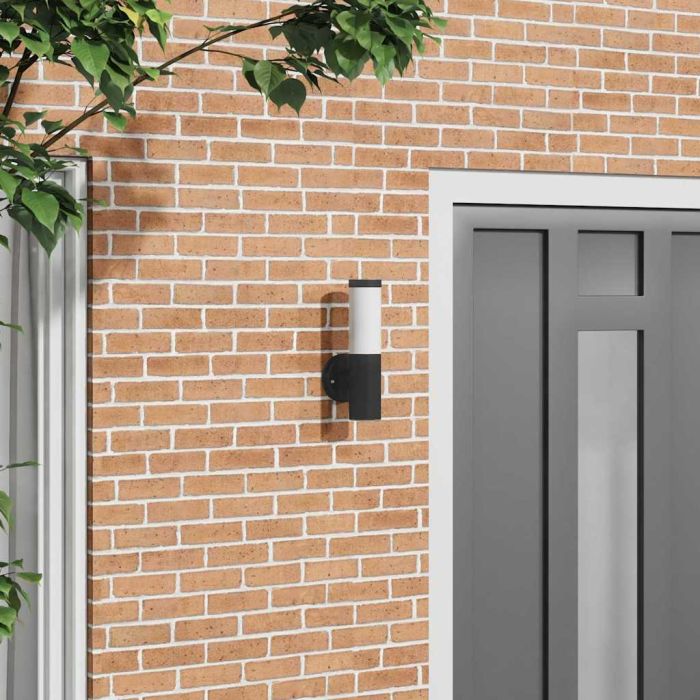 TONGLEN Outdoor Wall Light 15x7.5x33 cm - Black