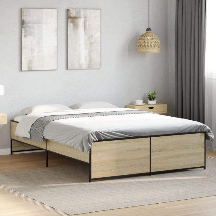 Bedframe Sonoma Oak 140x190cm