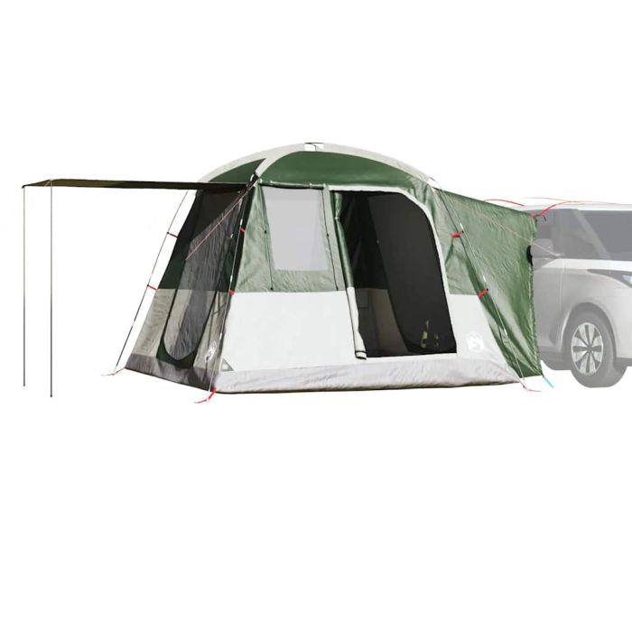 Car Tent 4-Person Green Waterproof - vid-4009488