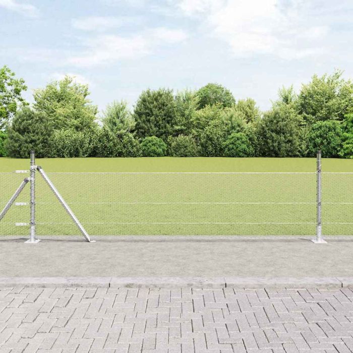 Hexagon Fence 0,4x50 m Galvanised Steel