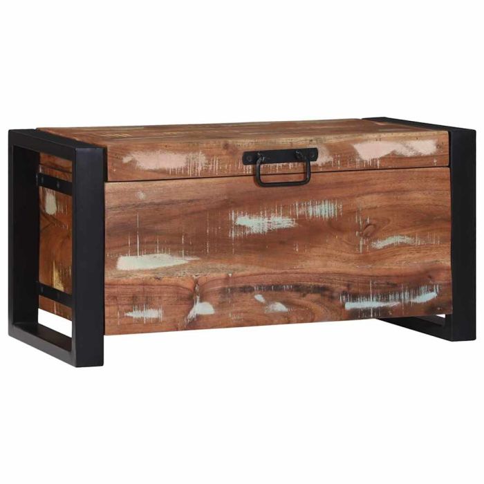 Storage Chests 60x30x30cm Solid Reclaimed Wood and Metal