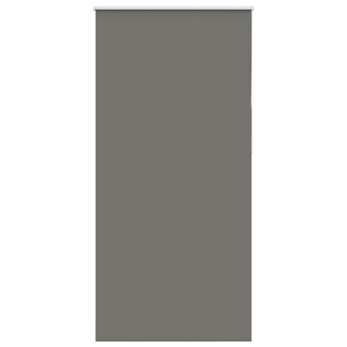 Roller Blind Blackout Grey 90x210 cm Fabric Width 85.7 cm Polyester