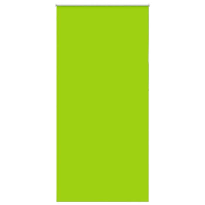 Roller Blind Blackout Leaves Green 110x230 cm Fabric Width 105.7 cm Polyester