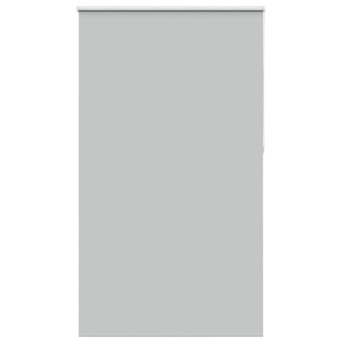 Roller Blind Blackout Light Grey 140x210 cm Fabric Width 136.6 cm Polyester
