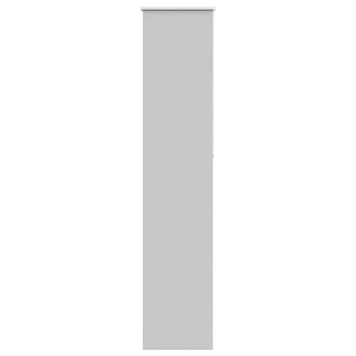 Roller Blind Blackout Light Grey 50x230 cm Fabric Width 45.7 cm Polyester