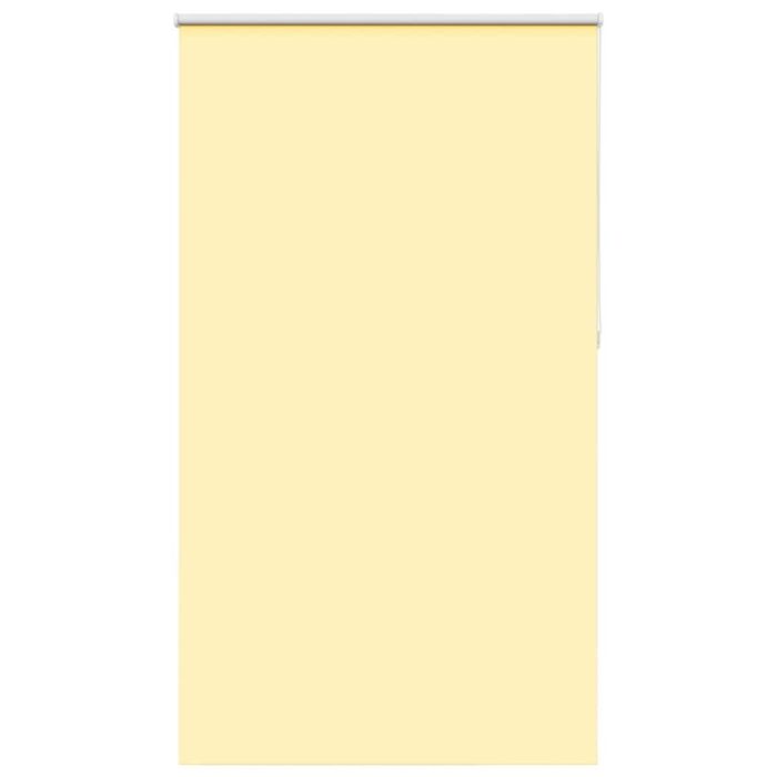 Roller Blind Blackout Yellow 135x210 cm Fabric Width 131.6 cm Polyester