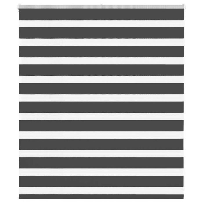 Zebra Blind Black 135x100 cm Fabric Width 130.9 cm Polyester