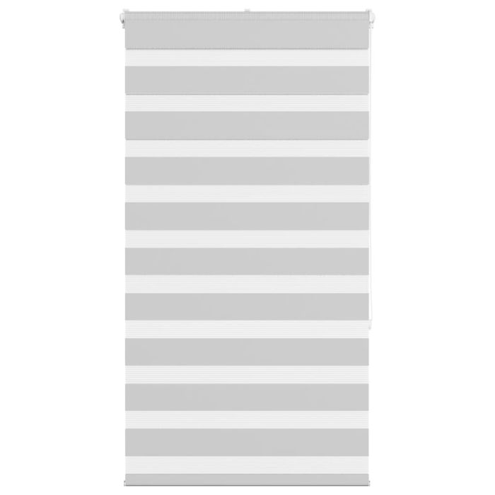 Zebra Blind Light Grey 85x150 cm Fabric Width 80.9 cm Polyester