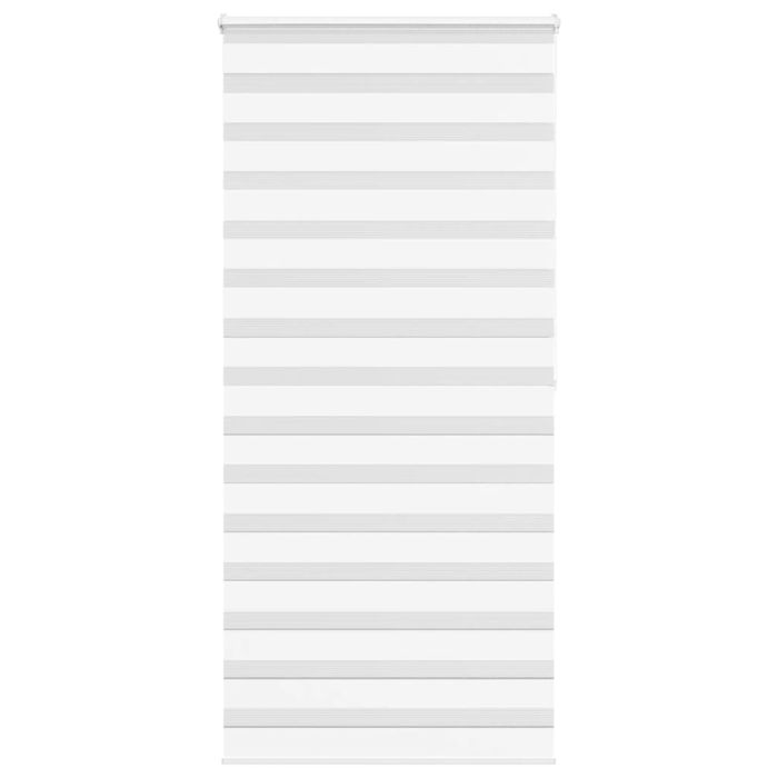 Zebra Blind White 115x200 cm Fabric Width 110.9 cm Polyester