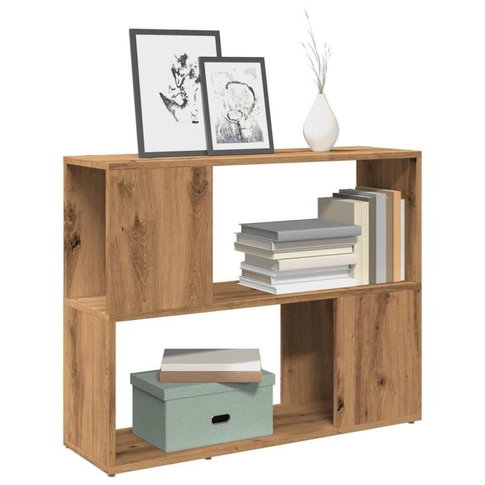 Book Cabinet/Room Divider Artisan Oak 80x24x63 cm