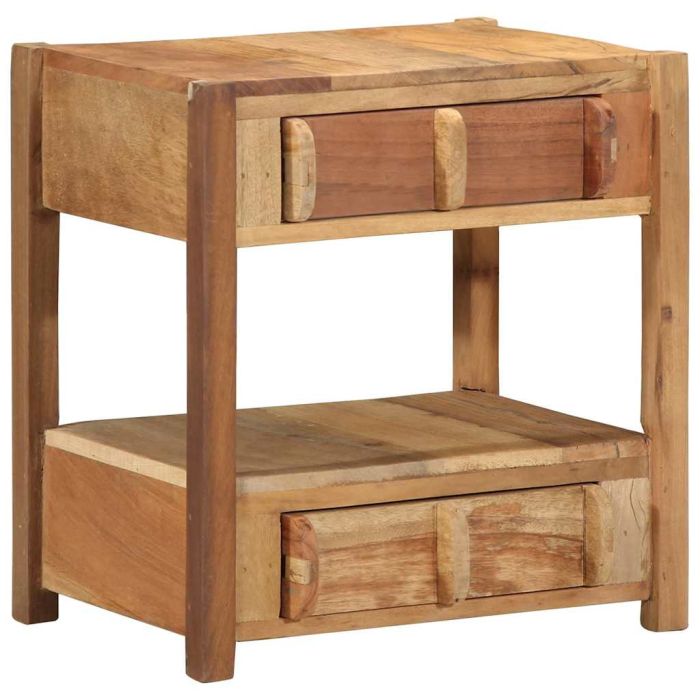 Side Table 43x32x46 cm Solid Wood Reclaimed