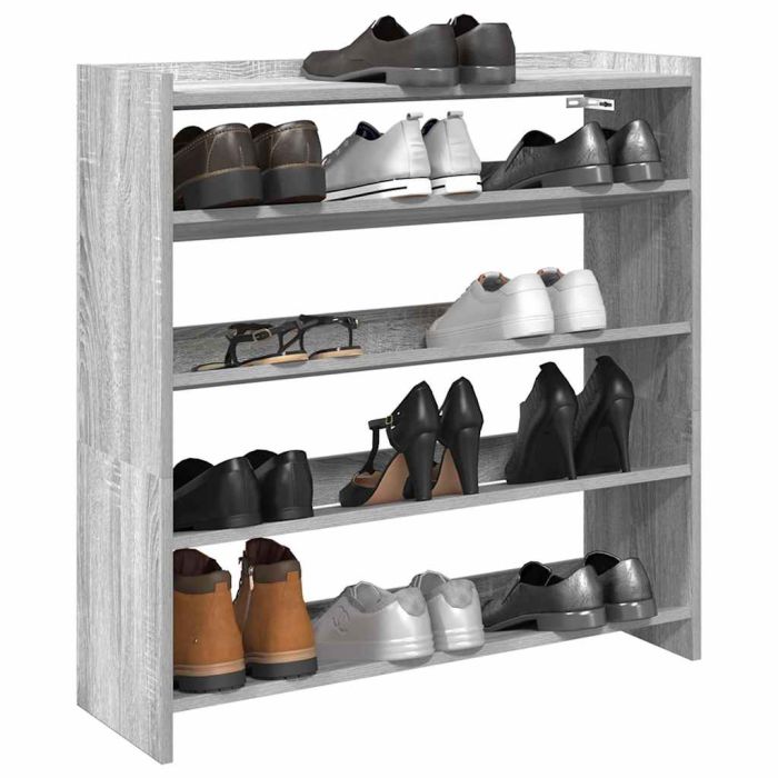 COYOTE Medium Shoe Rack Grey Sonoma