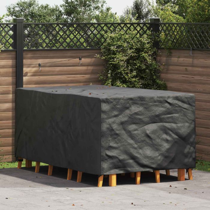 RELM Furniture Cover Plain 143x225x90 cm 420D - Black
