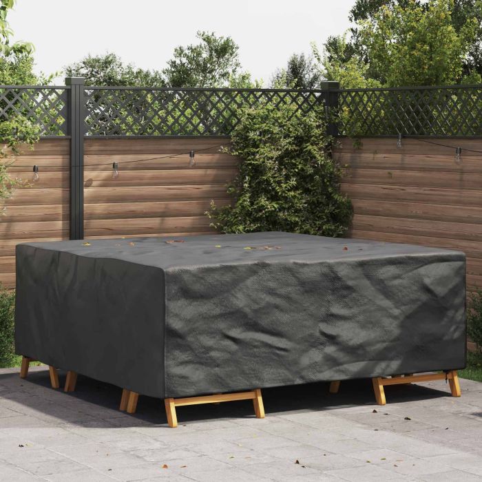 RELM Furniture Cover Plain 200x190x85 cm 420D - Black