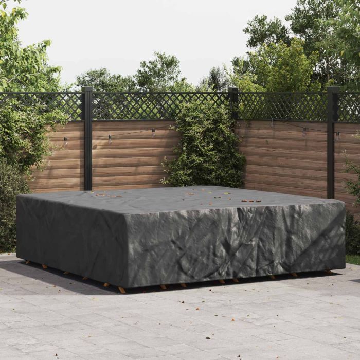 RELM Furniture Cover Plain 260x260x90 cm 210D - Black