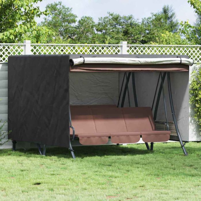 RELM Outdoor Swing Cover 250x250x160 cm 420D Oxford Fbric - Black