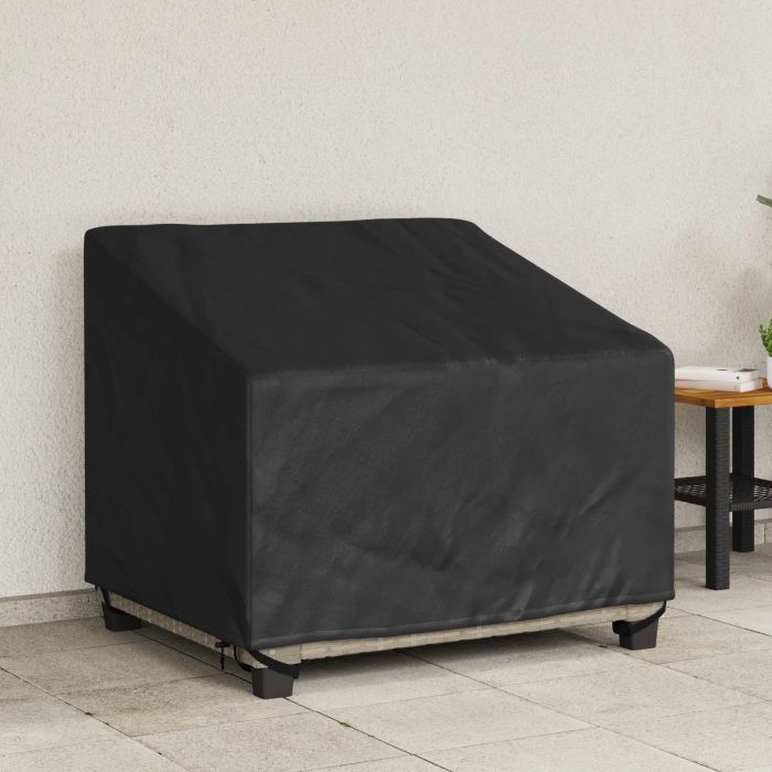 RELM Garden Chair Cover 96x79x74 cm 210D Oxford Fbric - Black