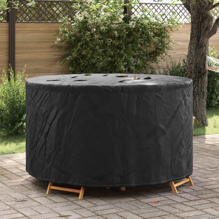 RELM Outdoor Furniture Cover 157x157x71 cm 210D Fabric - Black