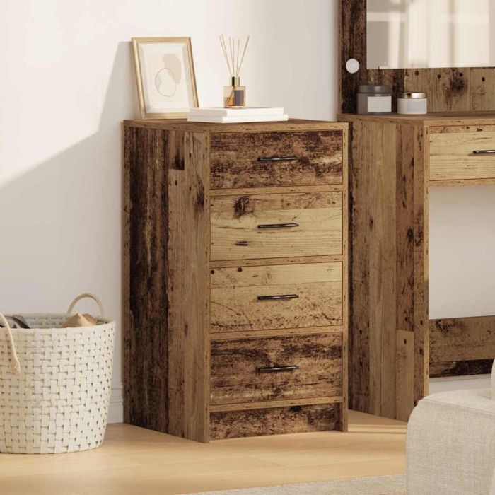 Sideboard Old Wood 40x41x75 cm Engineered Wood