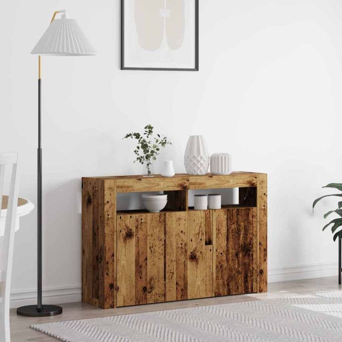 Sideboard Old wood Engineered wood 116 x 30 x 75 cm Sideboard