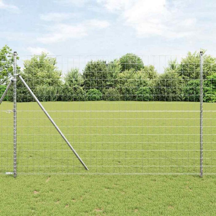 Euro Fence 1.6x10 m Galvanised Steel