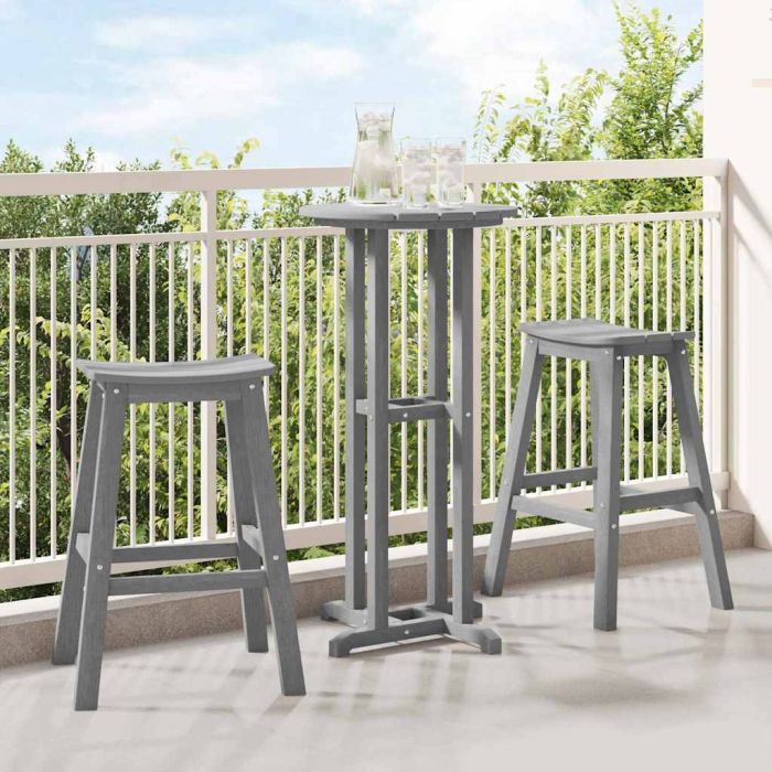 TITHAL Garden Bar Set 3 pcs Light HDPE - Grey