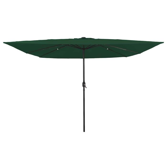 EVSCOVE Garden Parasol 295x295x245 cm Polyester and Steel - Green