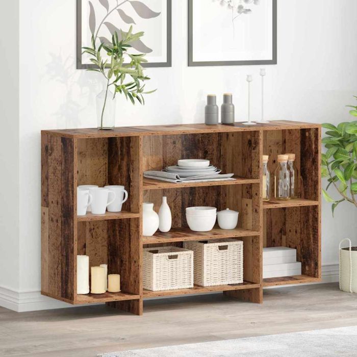 Sideboard Old wood 120 x 30 x 75 cm Engineered wood