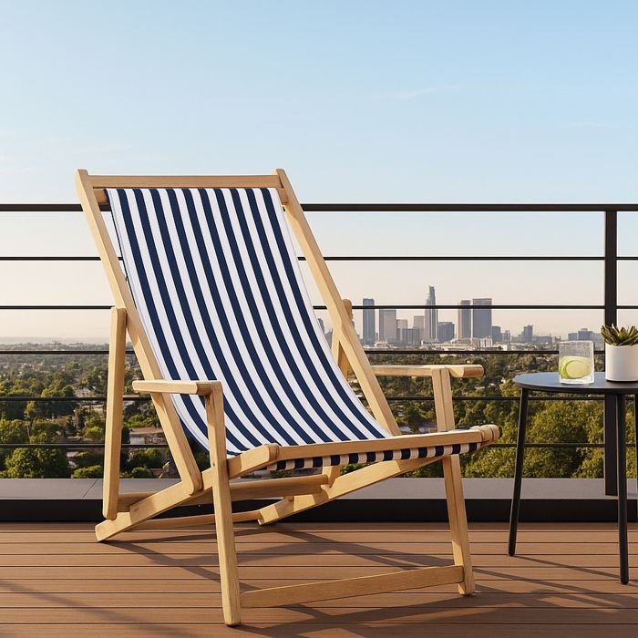 BIRCHGROVE Sun Lounger - Light Oak