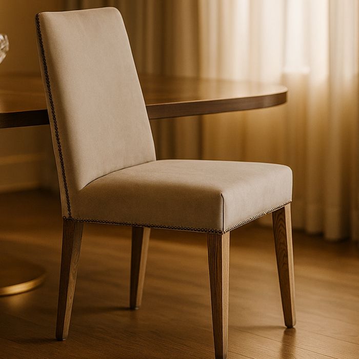 BRACKENWOOD Dining Chair Cement Linen - Set of 2