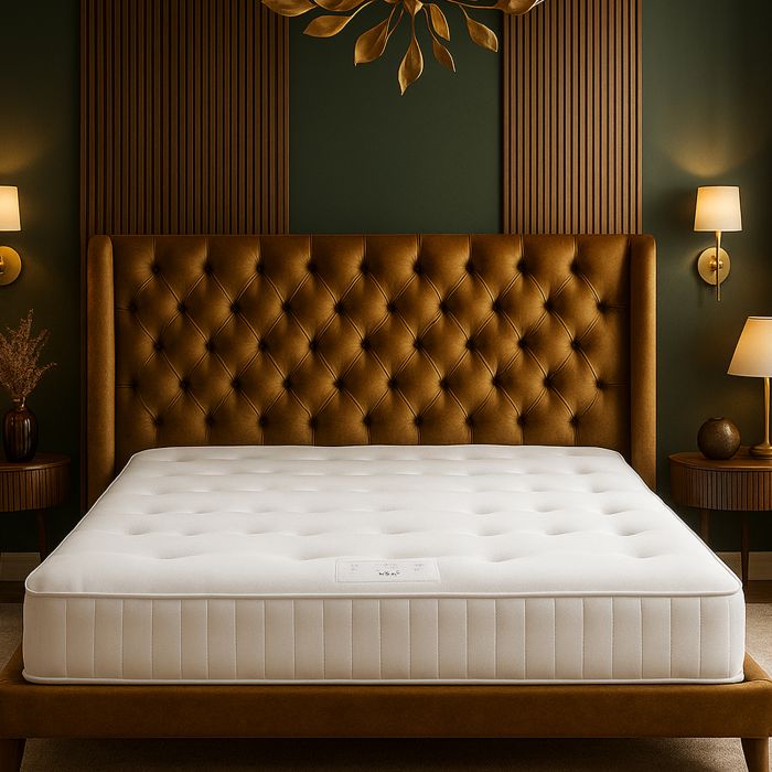 NORTHWOOD Single Cotton Pocket Sprung Mattress - 1000 Springs