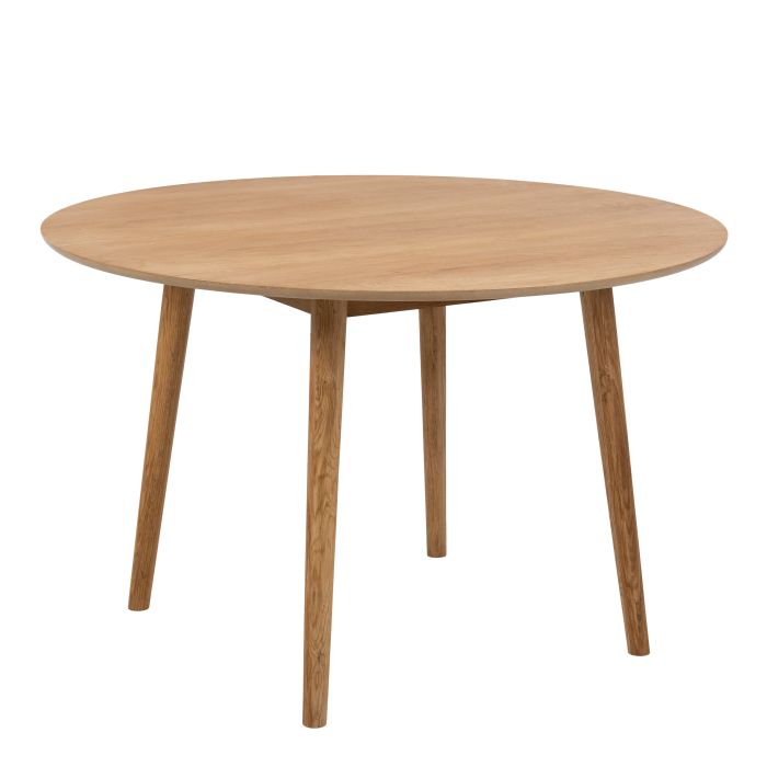 Dining Table - NAGANO Round Dining Table Oak 120cm