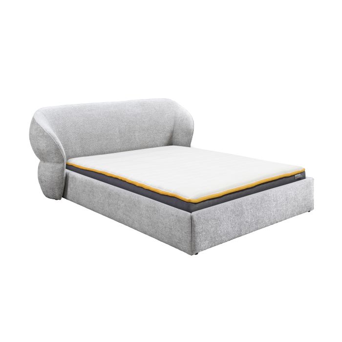 BELFAIR Kingsize Fabric Bedrame - Grey